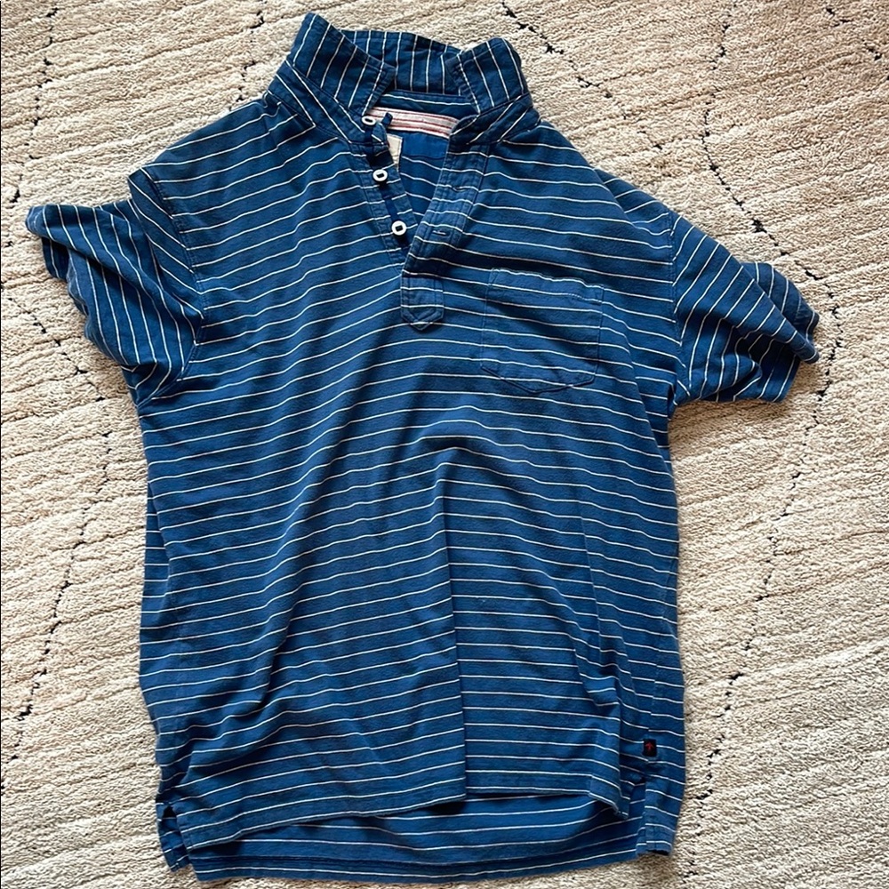 Striped Blue Shirt